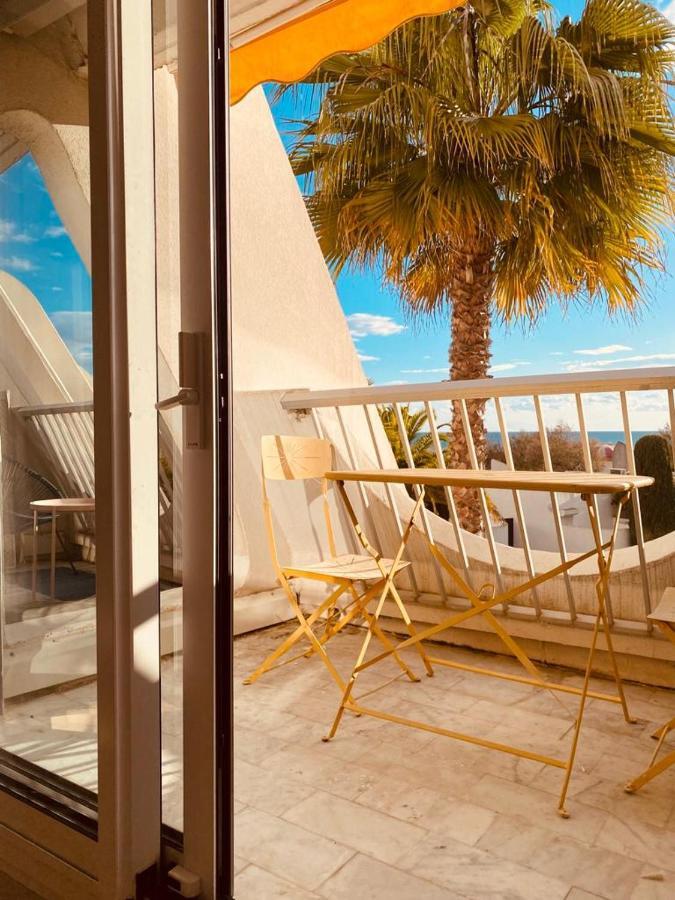 Le Cali, P2 Cabine Dans Une Residence Avec Piscine, Vue Mer Et Parking Prive La Grande-Motte Eksteriør billede