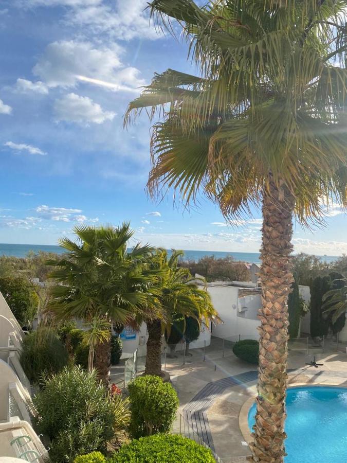 Le Cali, P2 Cabine Dans Une Residence Avec Piscine, Vue Mer Et Parking Prive La Grande-Motte Eksteriør billede